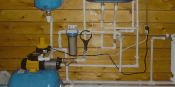монтаж системы водоснабжения в доме