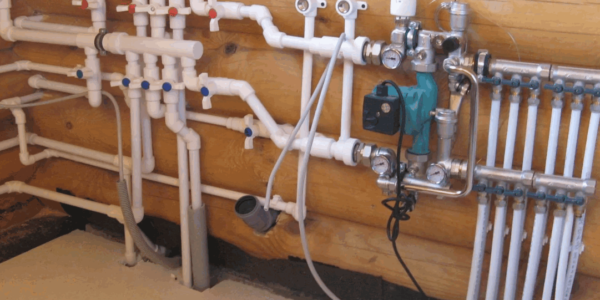 монтаж системы отопления для загородного дома в лукояново